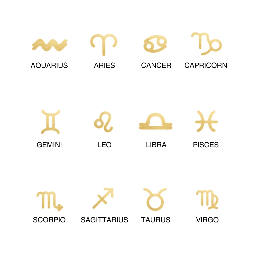 Two Zodiac Signs Necklace