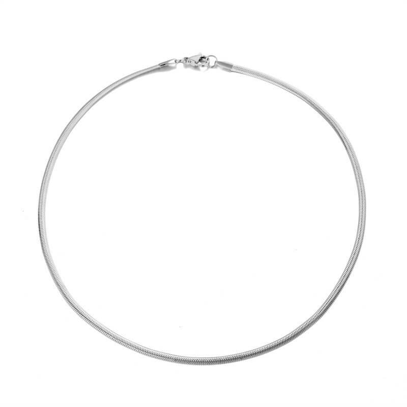 LOANYA Snake Halskette Loanya Silber