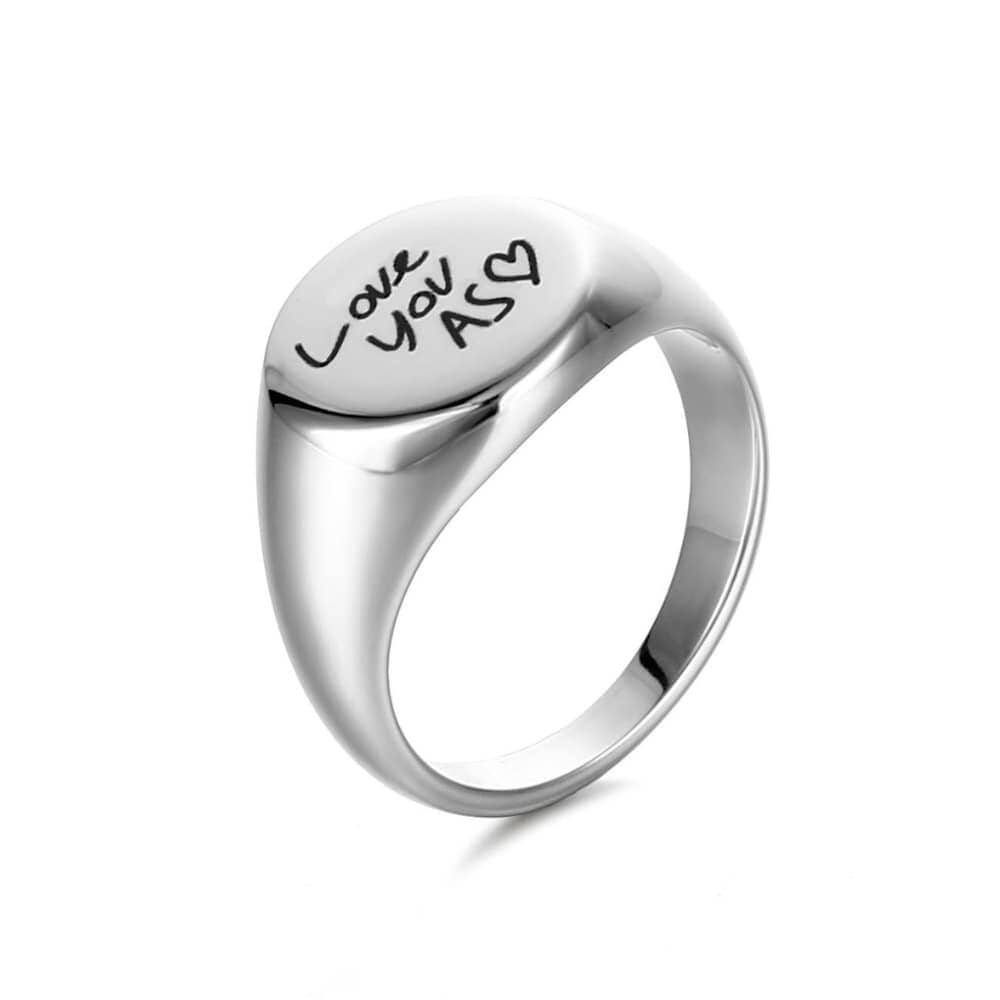 Siegelring mit persönlicher Gravur Rings Loanya