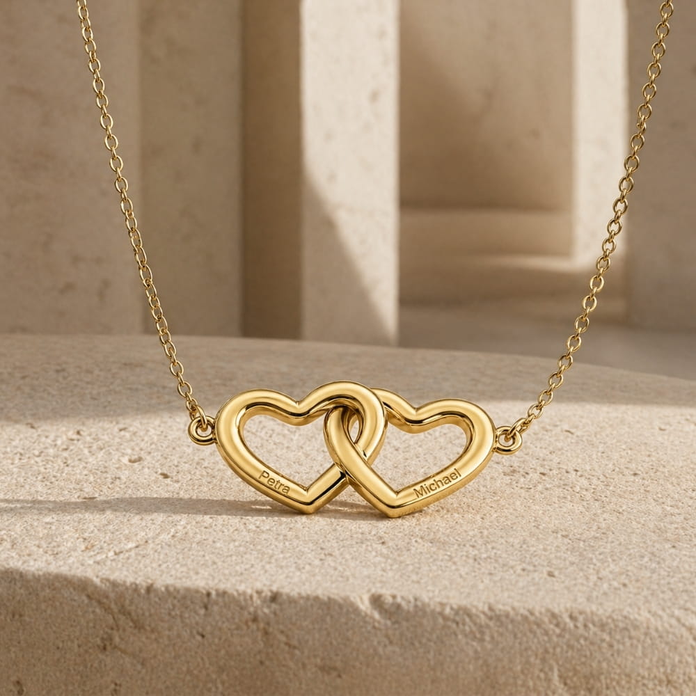 Connected Hearts Necklace
