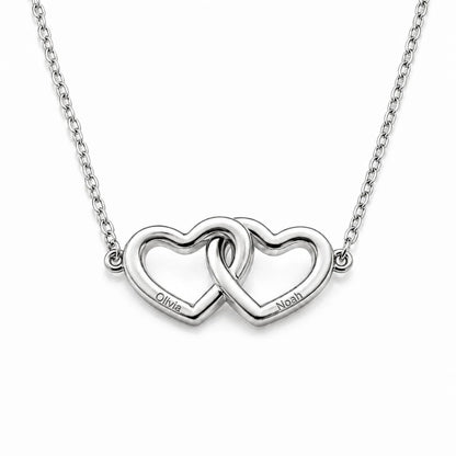 Connected Hearts Necklace