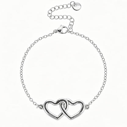 Connected Hearts Bracelet