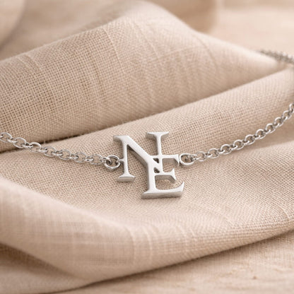 Interlocking Initials Bracelet