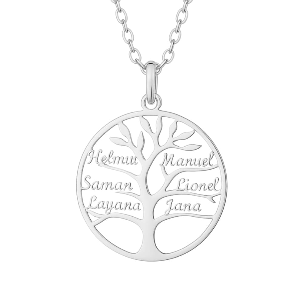 Tree of Life Chain with Engraving