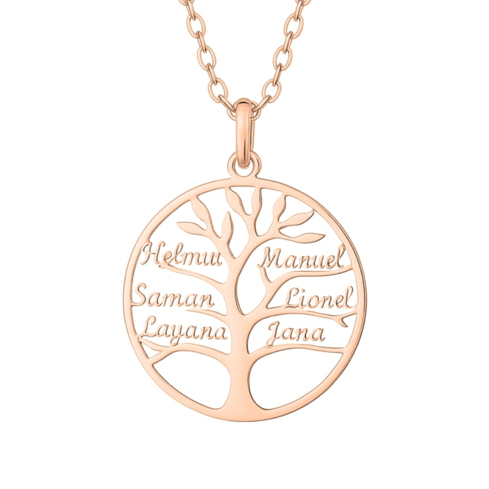 Tree of Life Chain with Engraving