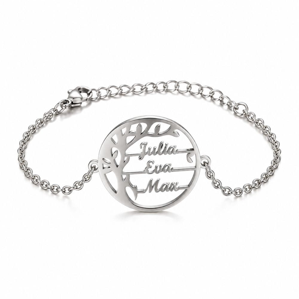 Tree of Life Bracelet with Personalised Names
