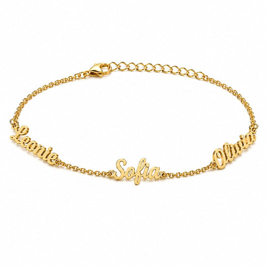 Personalisable Bracelet with 3 Names