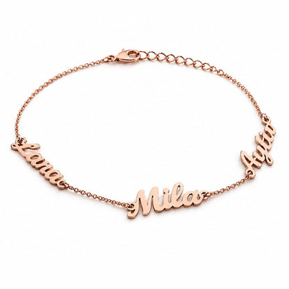 Personalisable Bracelet with 3 Names