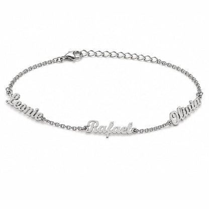 Personalisable Bracelet with 3 Names