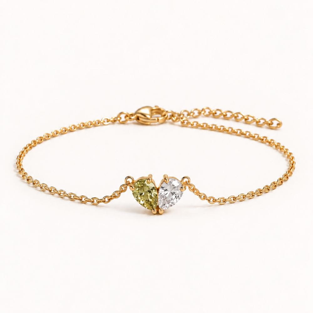 Duo Birthstone Bracelet