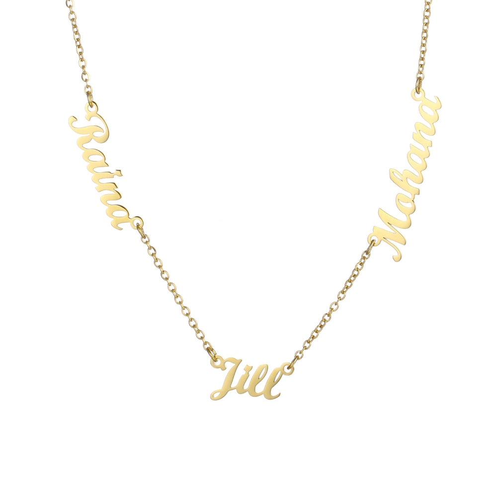 Necklace With 3 Names