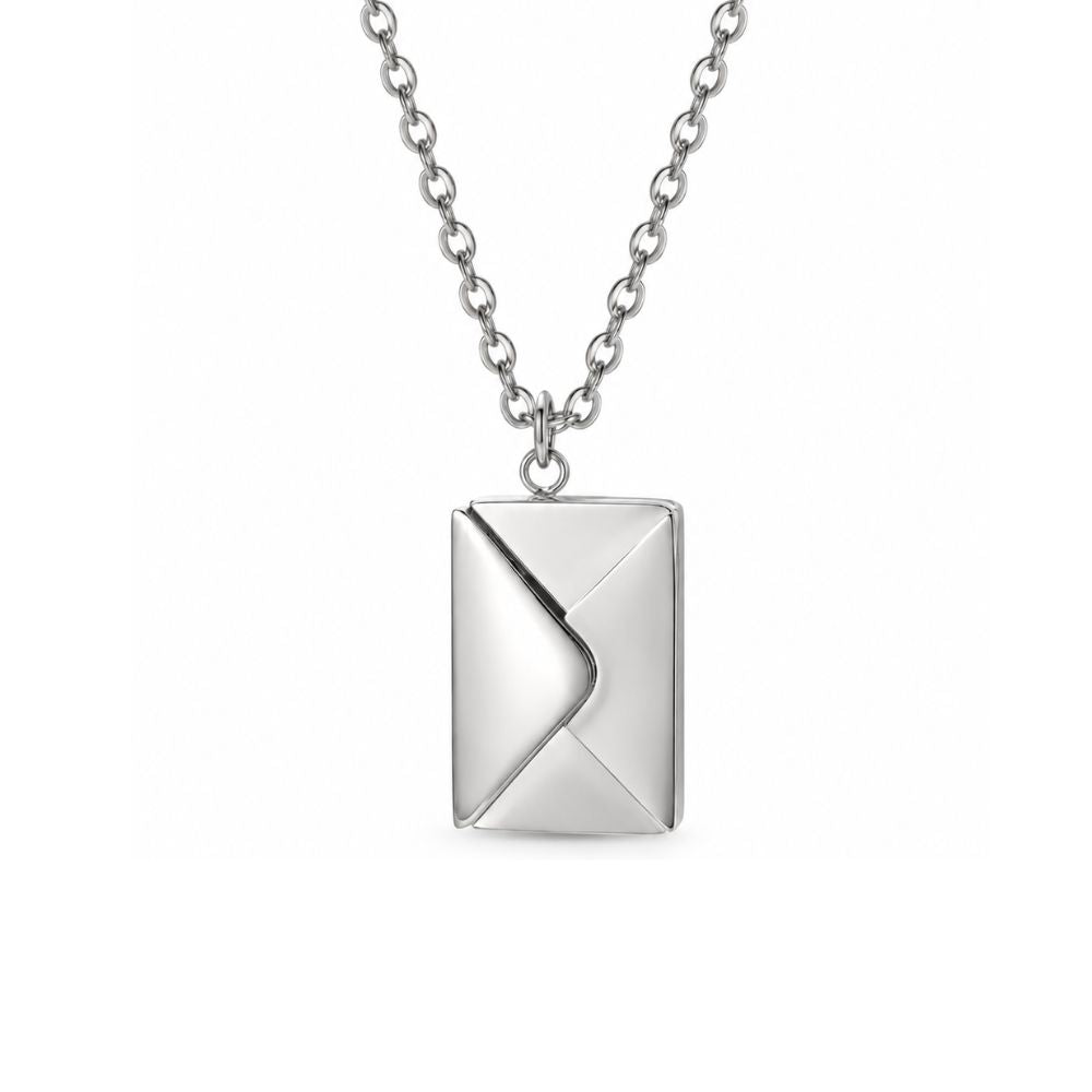 Personalised Envelope Necklace with Letter