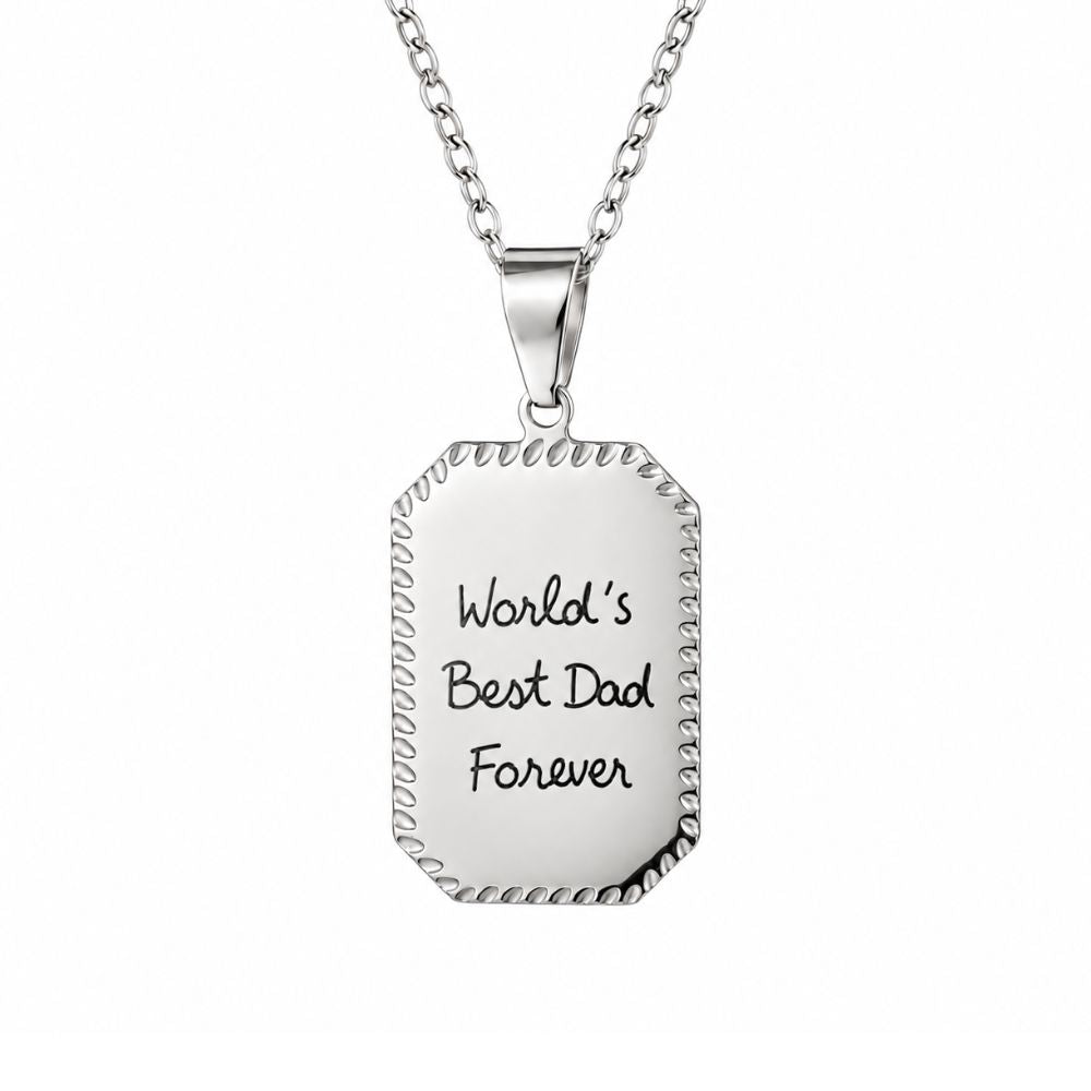 Personalised Plate Necklace