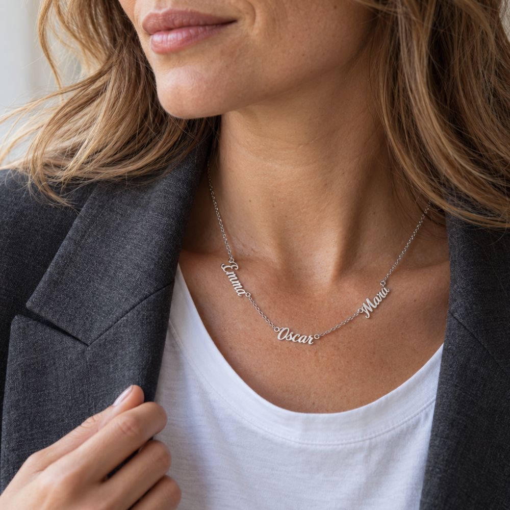 Necklace With 3 Names
