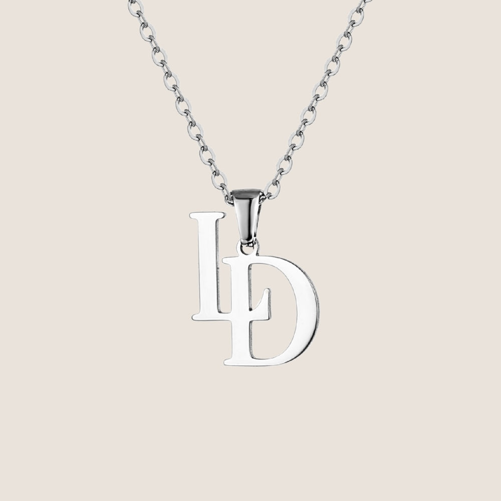 Interlocking Initials Necklace