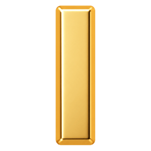 Letter I charm