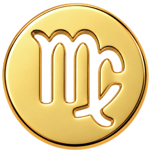 Virgo zodiac charm