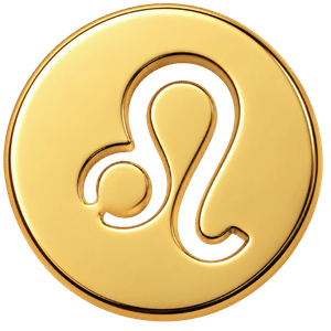 Leo zodiac charm