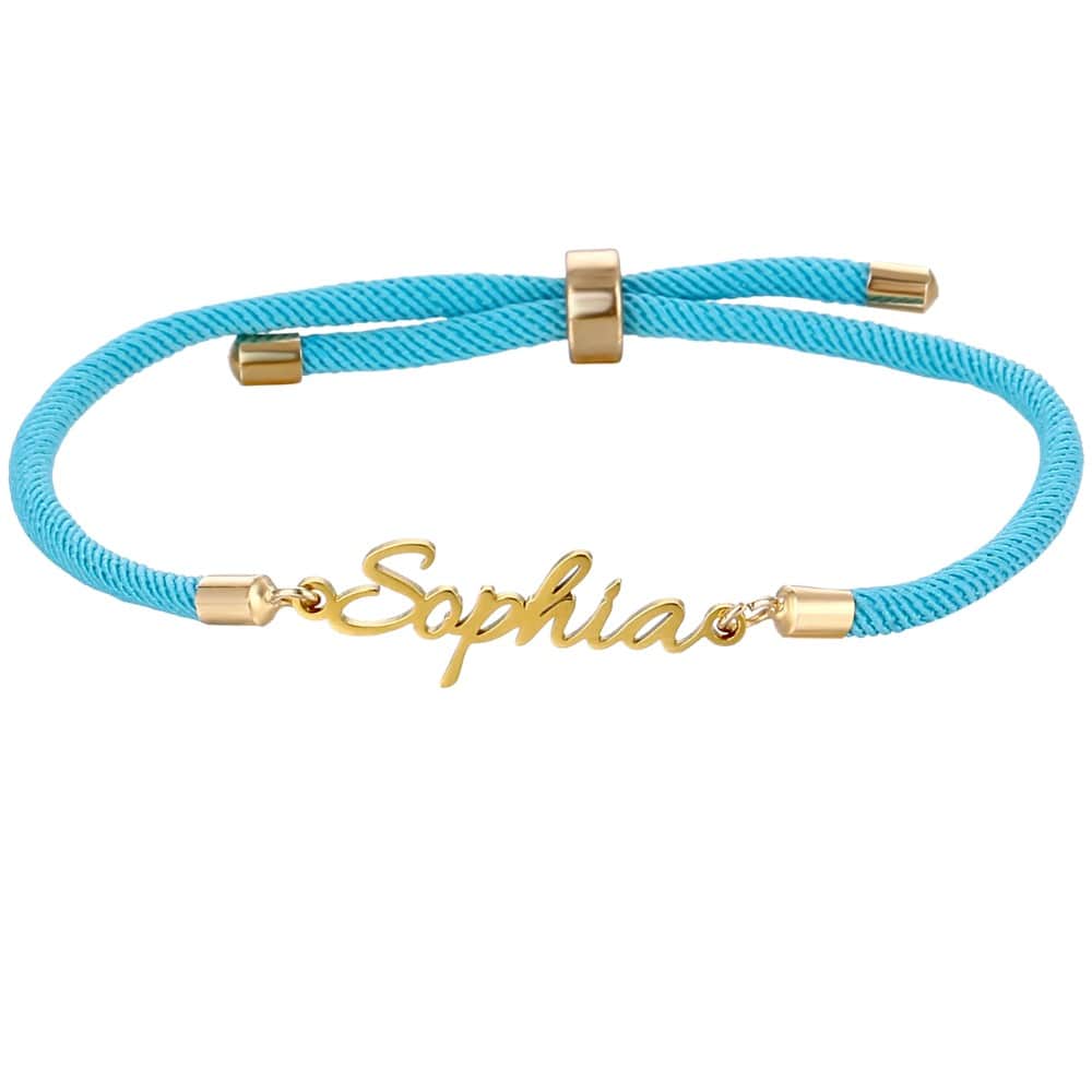 Engraved Name Cord Bracelet
Bracelets Loanya