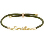 Engraved Name Cord Bracelet
Bracelets Loanya